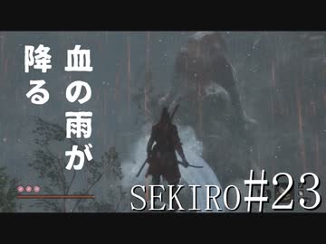 【実況プレイ】その男、一匹狼 ‐SEKIRO‐【その23】