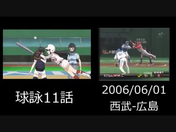 【球詠】高代さんと石原のアレを比較