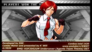 KOF 2002 UM VANESSA / ヴァネッサ Combos Collection HD #17