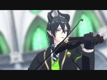 【MMDツイステ】NRC生がCanon Rock弾いてみた