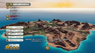 #29【トロピコ6】カリスマ性で導く　第十の島　人口増加率が渋い…