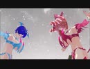 【MMD】アイスドリルで７(梅とら)【カメラ移動・字幕無】(1080p_60fps)