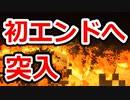 【マインクラフト】番外編：初めてエンドに行った初心者の反応が可愛かった【Minecraft 実況】
