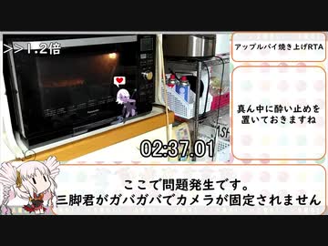 アップルパイ焼き上げRTA 30分00秒38