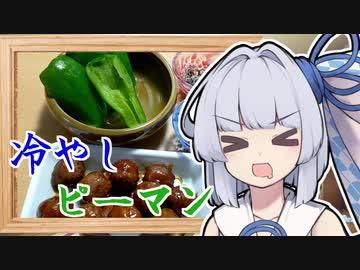 【冷やしピーマン】葵ちゃんの簡単おつまみで雑にのみたーい！！！！！！！！！！！！