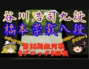【将棋】▲橋本崇載八段vs△谷川浩司九段　第28期銀河戦　Bブロック9回戦