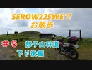 SEROW225WEで　お散歩　＃５　部子山林道下り　後編