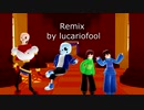 Stronger Than You Chara and Sans [ MMD Undertale ]