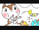 ゴミ捨て【子リスとお兄さんの日常を描いた、ほのぼの漫画】