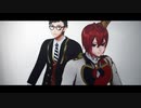 【MMDツイステ】花瓶に触れた【リドル / トレイ】