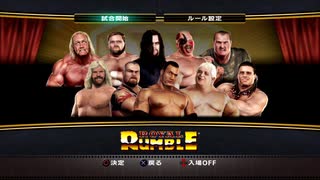 Royal Rumble　１０人バージョン（レジェンズオブレッスルマニア）ＰＳ３