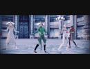 【ジョジョMMD】七部四人でフラジール