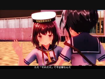 【MMD艦これ】　時津風と雪風でNo title