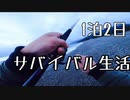 1泊2日エサ釣り禁止サバイバル生活　ライトショアジギングで食料確保&テント設営編