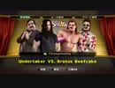 The Undertaker アンダーテーカー（墓堀人）ｖｓビーフケーキ　ＷＷＥ