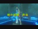 70歳がプレイするゼルダの伝説BotW （パート４３：剣の試練　序位）