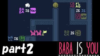 水の国の探検【BABA IS YOU 従兄弟に見守られながら実況プレイpart2】