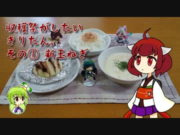 収穫祭がしたいきりたん。その① 新玉ねぎ