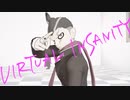 【ダンガンロンパMMD】覇王のVirtual Insanity【モーショントレース】