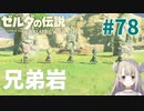#78【ゼルダの伝説ブレスオブザワイルド】兄弟岩【女性実況】