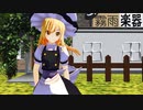 ミニスカ魔理沙【MMDカメラ配布あり】