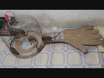 ホモと学ぶネズミトラップ.the hand