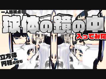 【鏡地獄】球体の鏡の中入ってみた！【バーチャル実験】