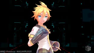 【MMD】Giga - 劣等上等(BRING IT ON) ft 鏡音リン レン / 鏡音レン