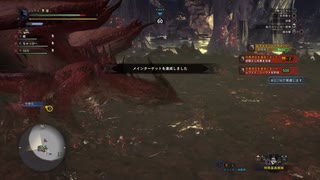 [モンスターハンターワールドアイスボーン]　赤き龍　七章　口ベタ実況マルチ