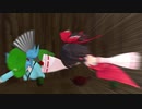 【東方MMD】何でも屋にとりは博麗神社で休憩中