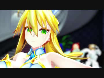 【Fate/MMD】レッツ_ダンス_カルデア【水着剣豪】