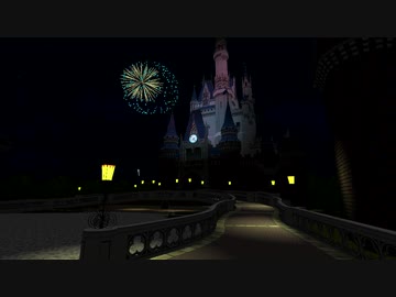 DXライブラリと3Dで東京ディズニーランドのシンデレラ城を再現【解説編】