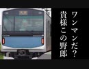 【ウソだろ】36秒でわかってくれ京浜東北線ワンマンキャニオン