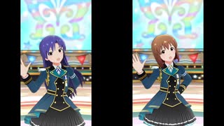 【ミリシタ】千早&雪歩で「Glow Map」【デュエット風MV】