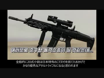 【転載】韓国のミリタリーYOUTUBERが、日中韓の新式小銃を語る