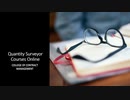 Quantity Surveyor Courses Online