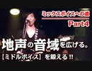 7シリーズ動画【第4話】 【ミックスボイスへの道：ミドルボイスを鍛える】目的：地声の音域を広げる事!!