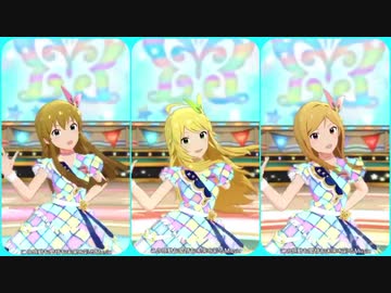 担当の高坂海美，百瀬莉緒，星井美希「Glow Map」ミリシタMV