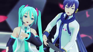 【MMD】ジッタードール【ミク、KAITO】