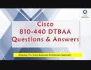 810-440 DTBAA Exam Questions - Adopting The Cisco Business Architecture Approach