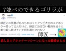 7並べができるゴリラが悲しきエアホッケーマシーンになった経緯まとめ