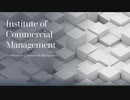 Institute of Commercial Management