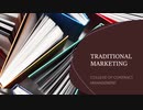 Traditional Marketing