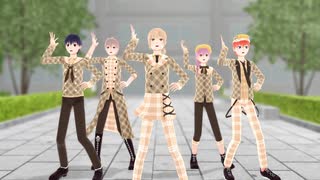 【MMDアイ★チュウ】学園天国【I♥B】