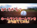 ホームランとホームランをぶち当ててみた!