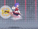 宇女原強子・格ゲー動画＿弱中強＞回し蹴りコンボ