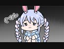 【切り抜き漫画】ぺこら、ママに太ったと言われて傷ついた話【兎田ぺこら/ホロライブ】