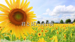 【AIきりたんオリジナル曲】君と見た向日葵