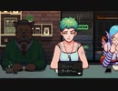 第８夜｜女子２人に絡みに行く変態おじさんと巡査｜coffee talk 実況プレイ【睡眠導入】