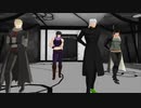 [ジョジョMMD]シーザー、ジョセフ、花京院、承太郎でBURNING [MMD初心者]